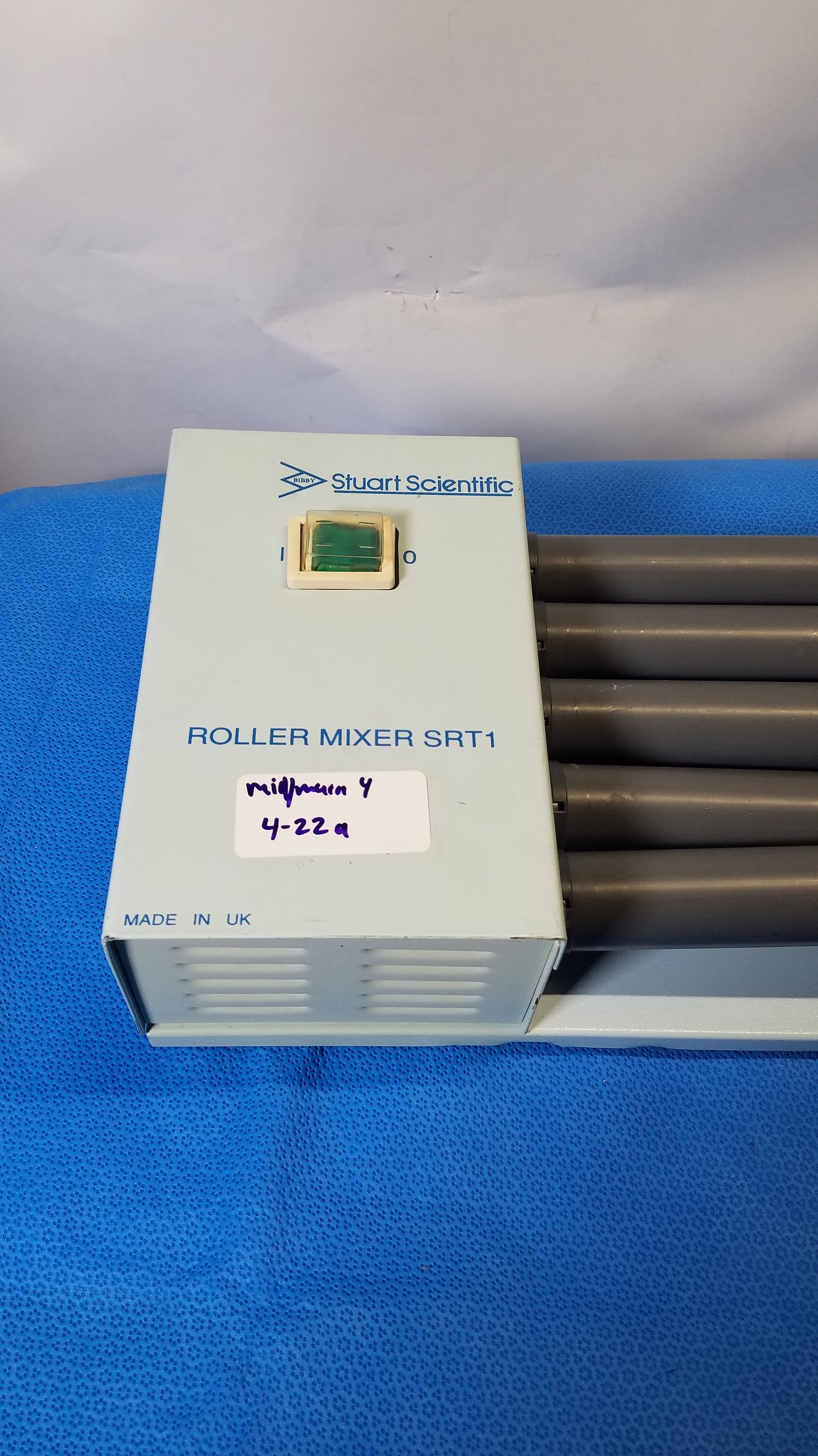 Stuart Scientific SRT1 Lab Tube Roller Mixer 5-Roller S/N R000100219