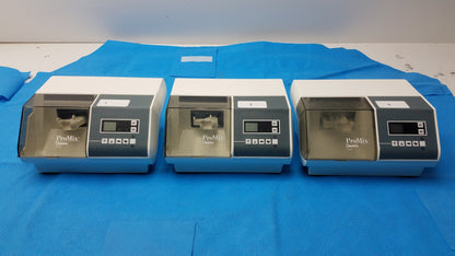 Lot of 3 Dentsply Caulk Dental Amalgamator Capsule Mixing System