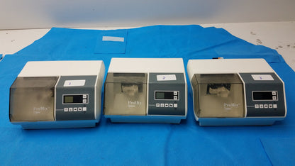 Lot of 3 Dentsply Caulk ProMix Dental Amalgamator Mixing System