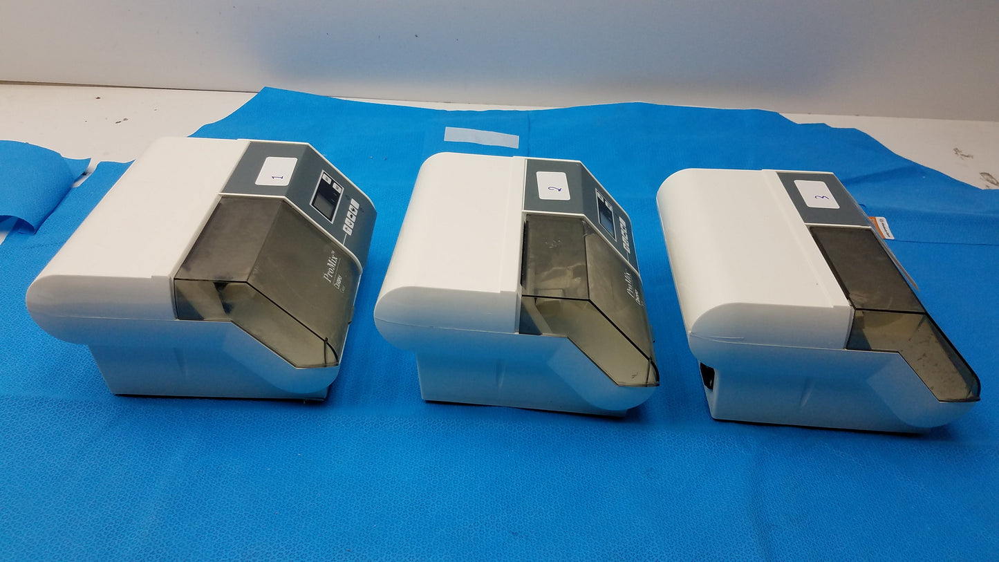 Lot of 3 Dentsply Caulk ProMix Dental Amalgamator Mixing System