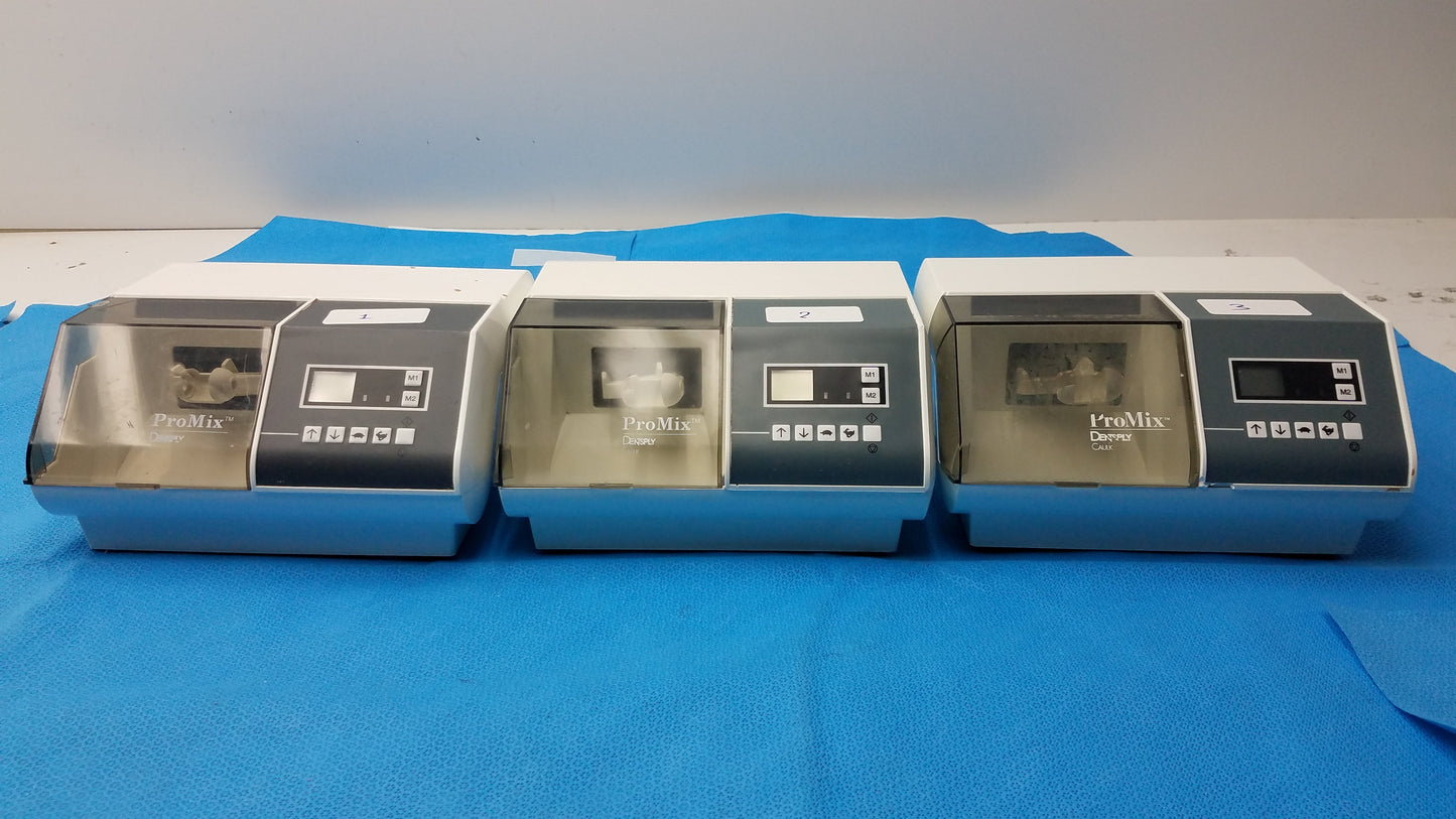 Lot of 3 Dentsply ProMix Dental Amalgamator Mixing System