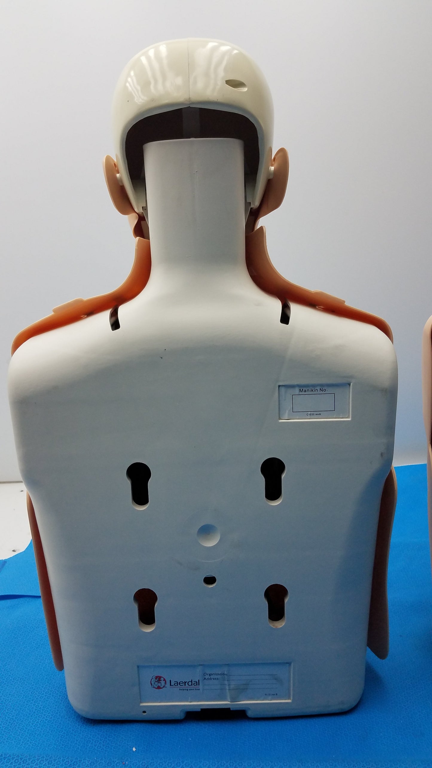 Lot of 2 Laerdal Little Anne Adult CPR Training Manikin Torsos EMS