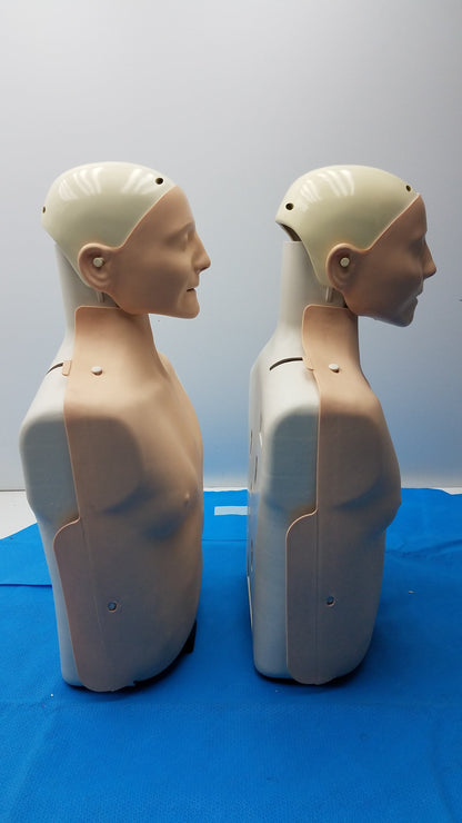 Lot of 2 Laerdal Little Anne Adult CPR Training Manikin Torsos EMS