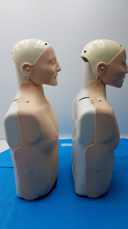 Lot of 2 Laerdal Little Anne Adult CPR Training Manikin Torsos EMS