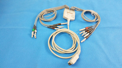 GE Medical Systems Multi-Link 10 Lead ECG Patient Cable & Leadwires