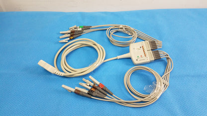 GE Medical Systems Multi-Link 10 Lead ECG Patient Cable & Leadwires
