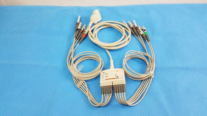 GE Medical Systems Multi-Link 10 Lead ECG Patient Cable & Leadwires