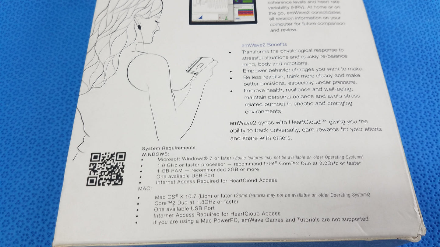 HeartMath emWave 2 Stress Anxiety Relief Device