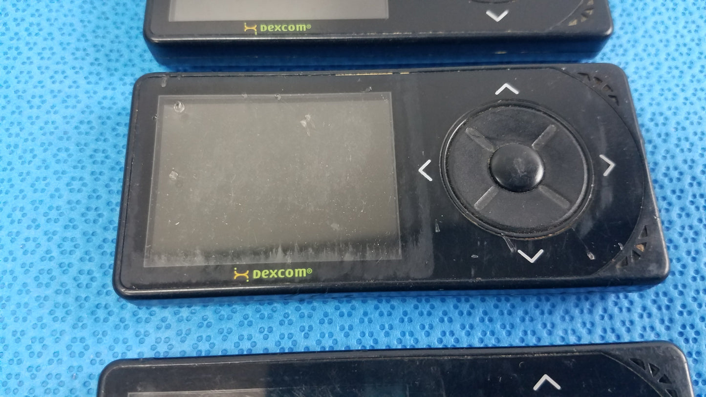Lot of 3 Dexcom MT 20649 Platinum CGM Receivers