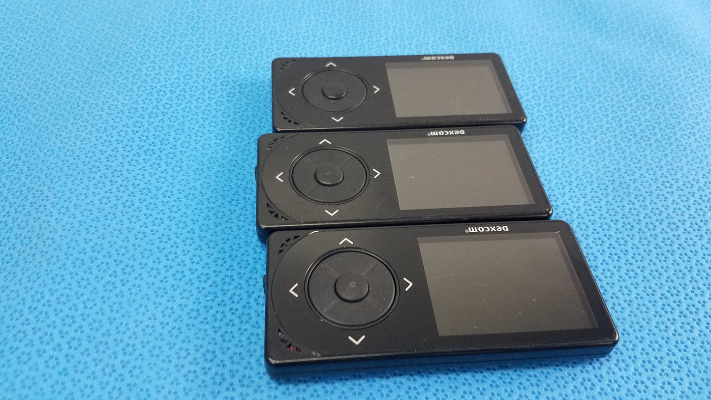 Lot of 3 Dexcom Platinum CGM Receivers