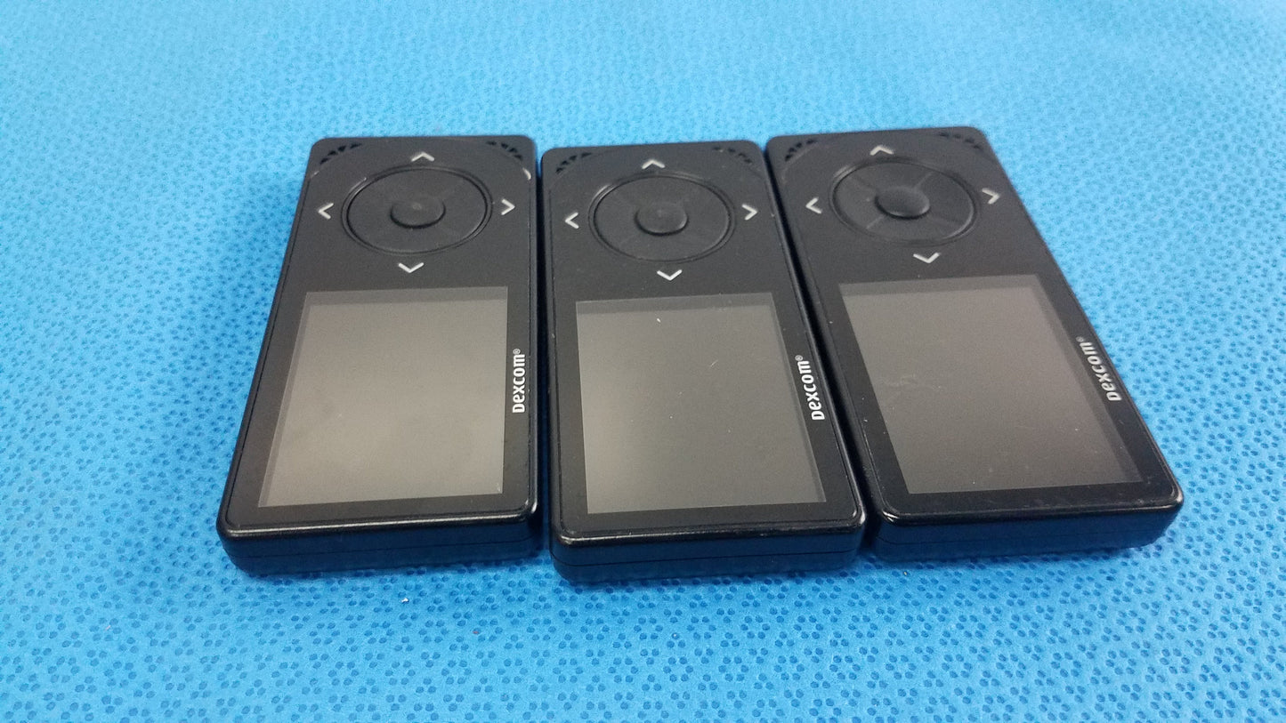 Lot of 3 Dexcom Platinum CGM Receivers