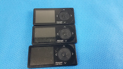Lot of 3 Dexcom G4 Platinum Receiver With Share Ref MT22495