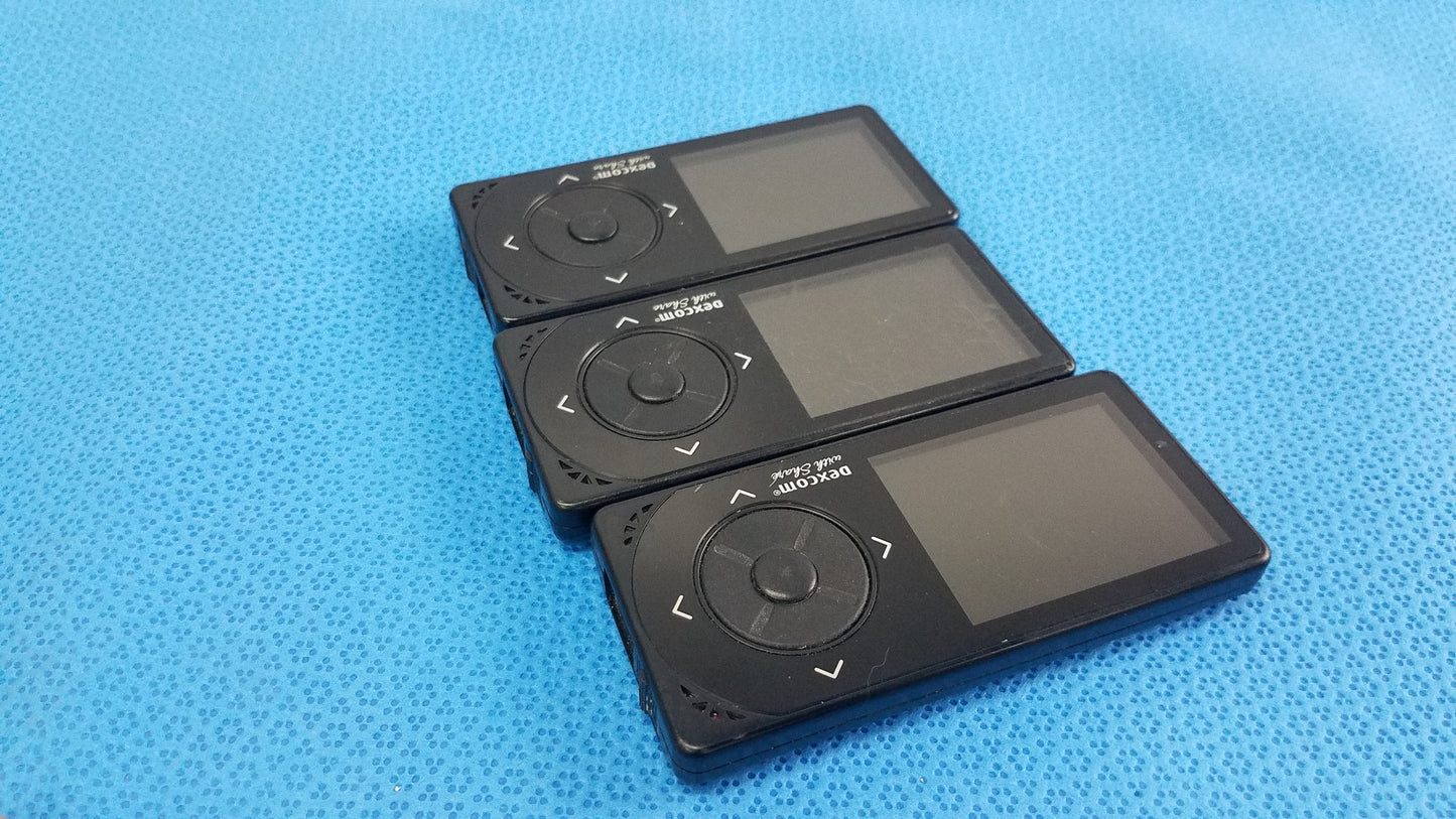 Lot of 3 Dexcom G4 Platinum Receiver With Share Ref MT22495