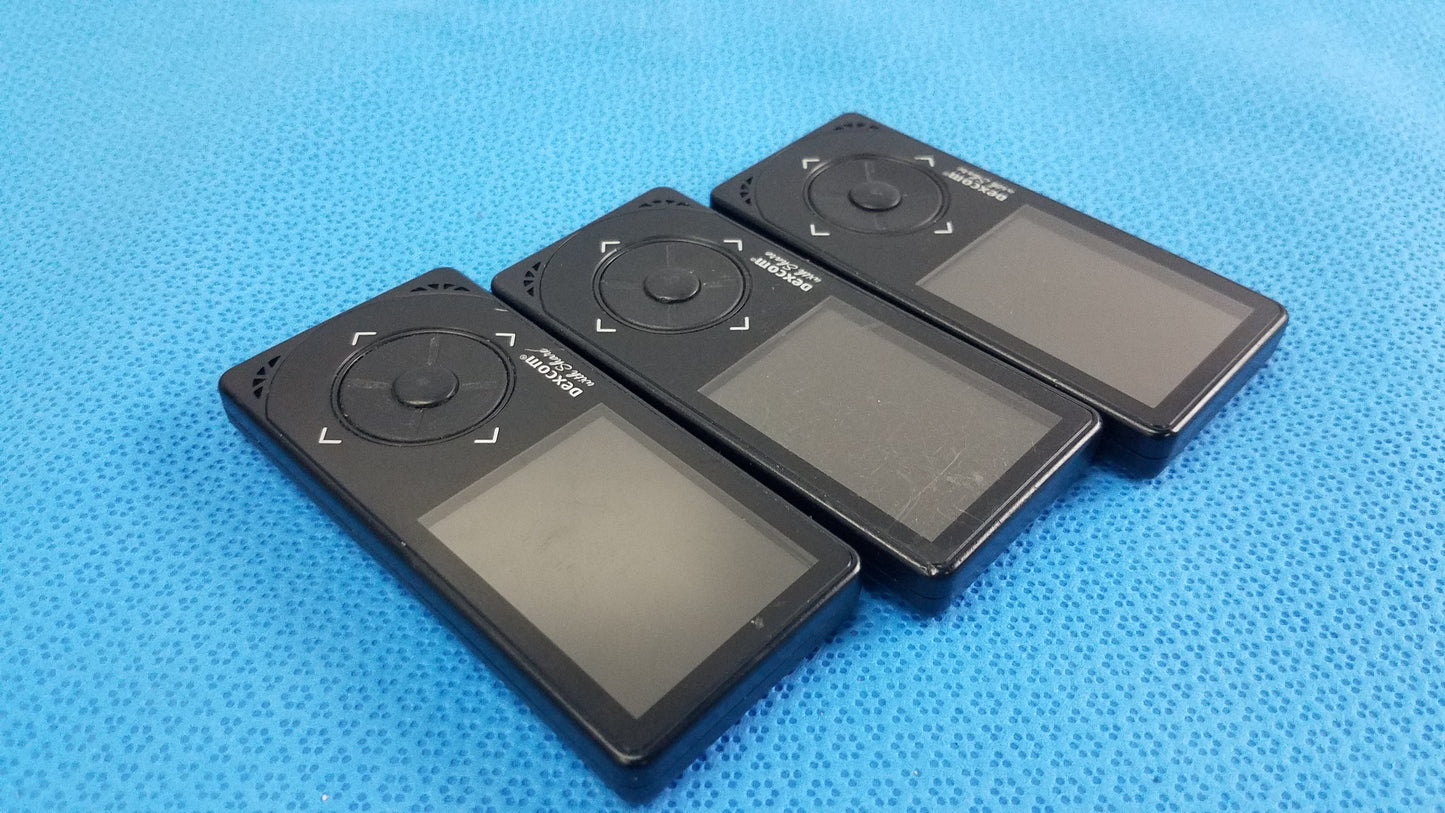 Lot of 3 Dexcom G4 Platinum Receiver With Share Ref MT22495