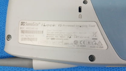 SonoSite iLook 15 Portable Ultrasound Personal Imaging Tool With Probe Ref P02245-10