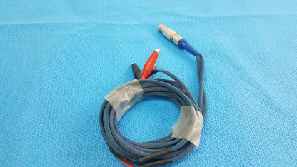 4-Wire Biomedical Patient Lead Diagnostic Interface Cable Lemo Alligator Clips