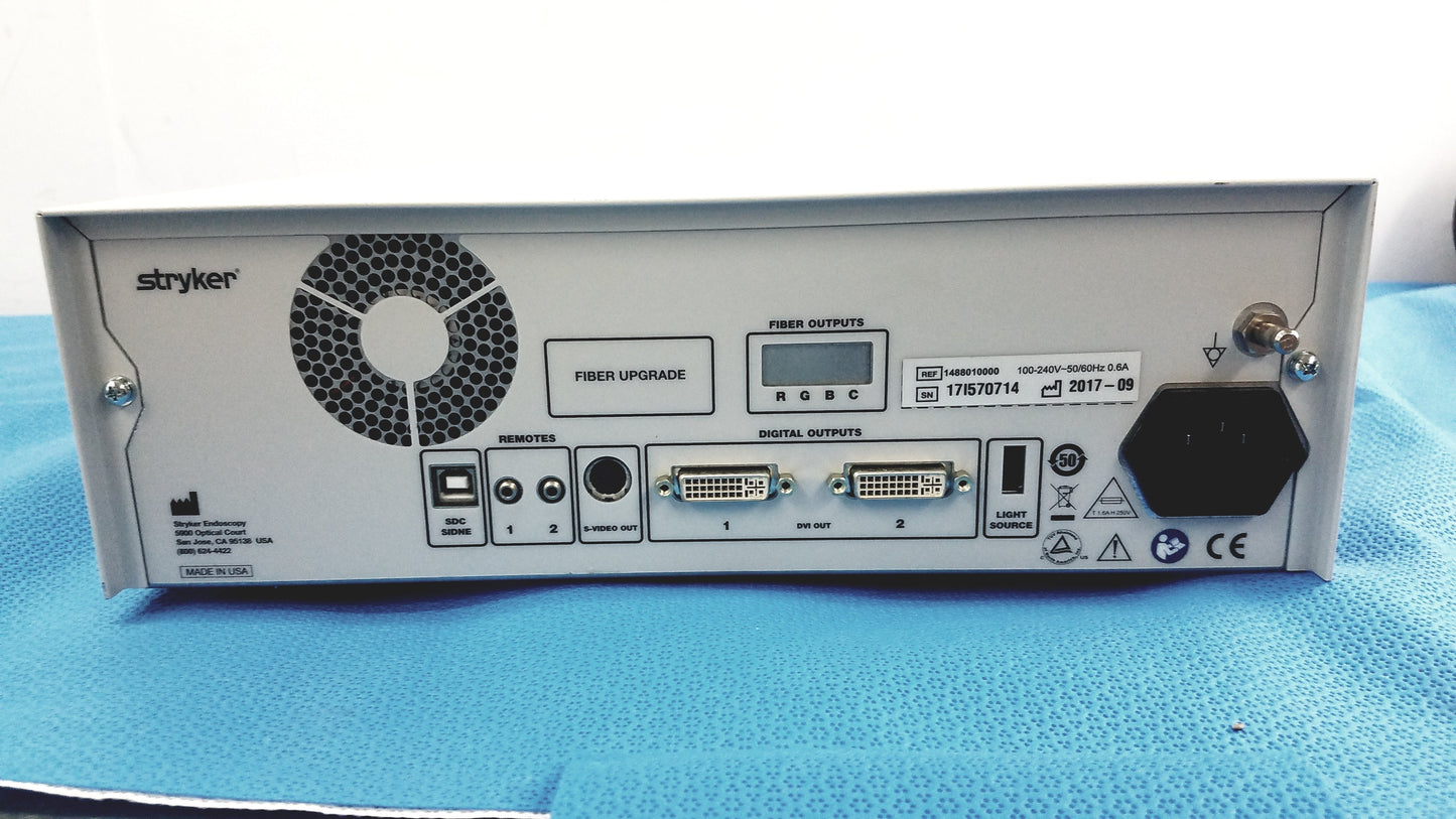 Stryker HD High Definition Camera Control Unit Ref 1488010000