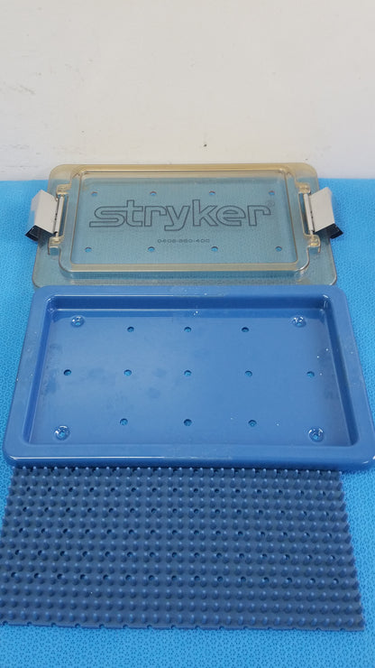 Stryker 0406-650-400 MultiGen 2 Lightweight Sterilization Box With Electrode Probe