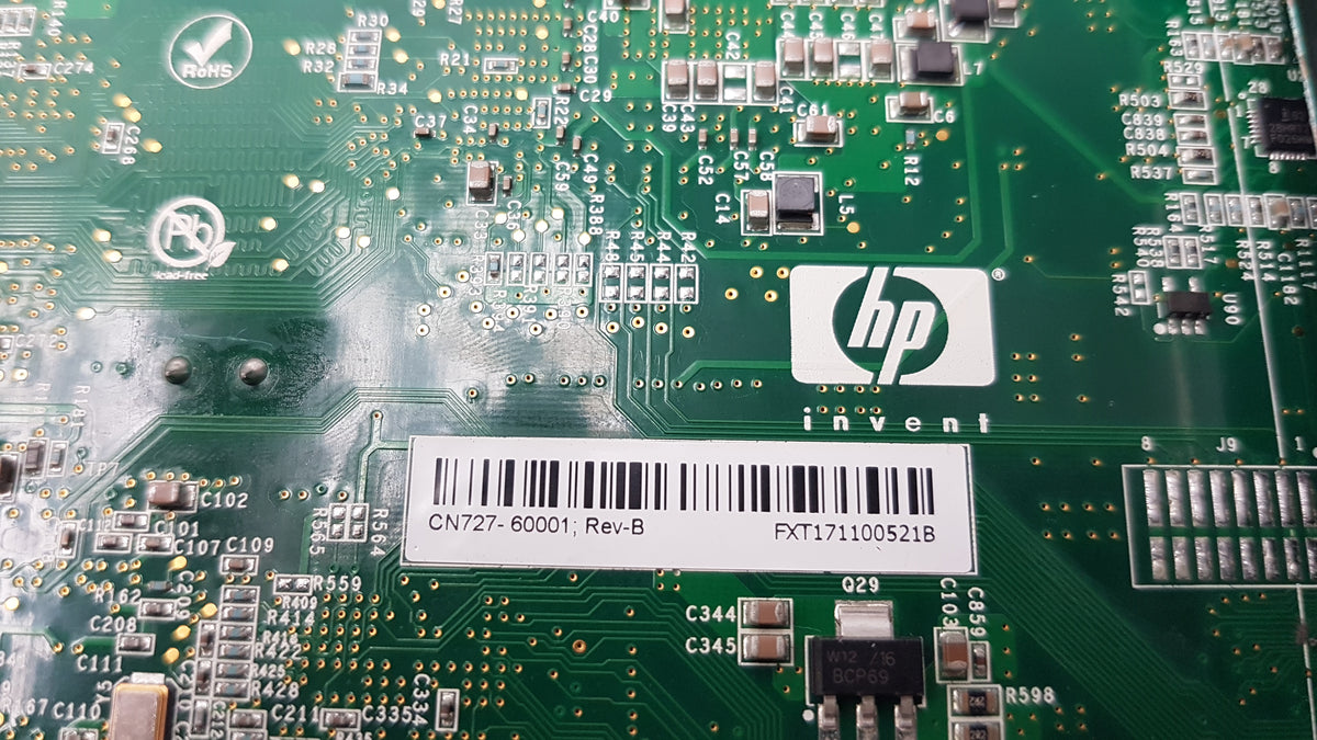 HP CN727-60001 Formatter Board With Toshiba MK3276GSX Hard Disk Drive