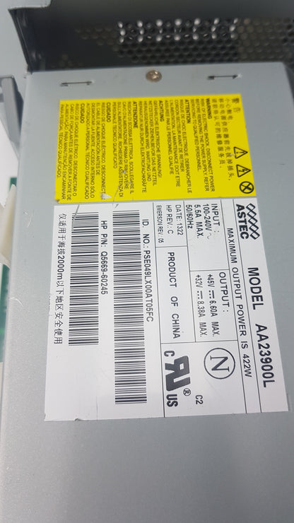 Astec AA23900L 422W Power Supply With CQ113-80028 Main PCA Board