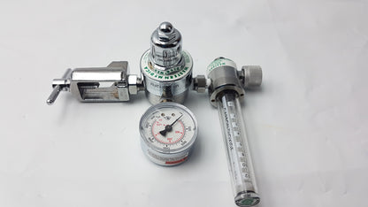 Western Medica Gas Pressure Regulator With Carbon Dioxide Flowmeter