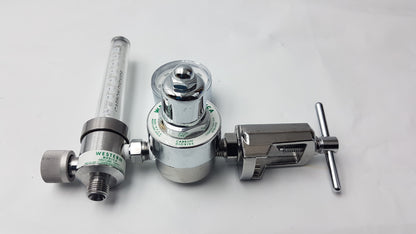 Western Medica Gas Pressure Regulator With Carbon Dioxide Flowmeter