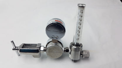 Western Medica Gas Pressure Regulator With Carbon Dioxide Flowmeter