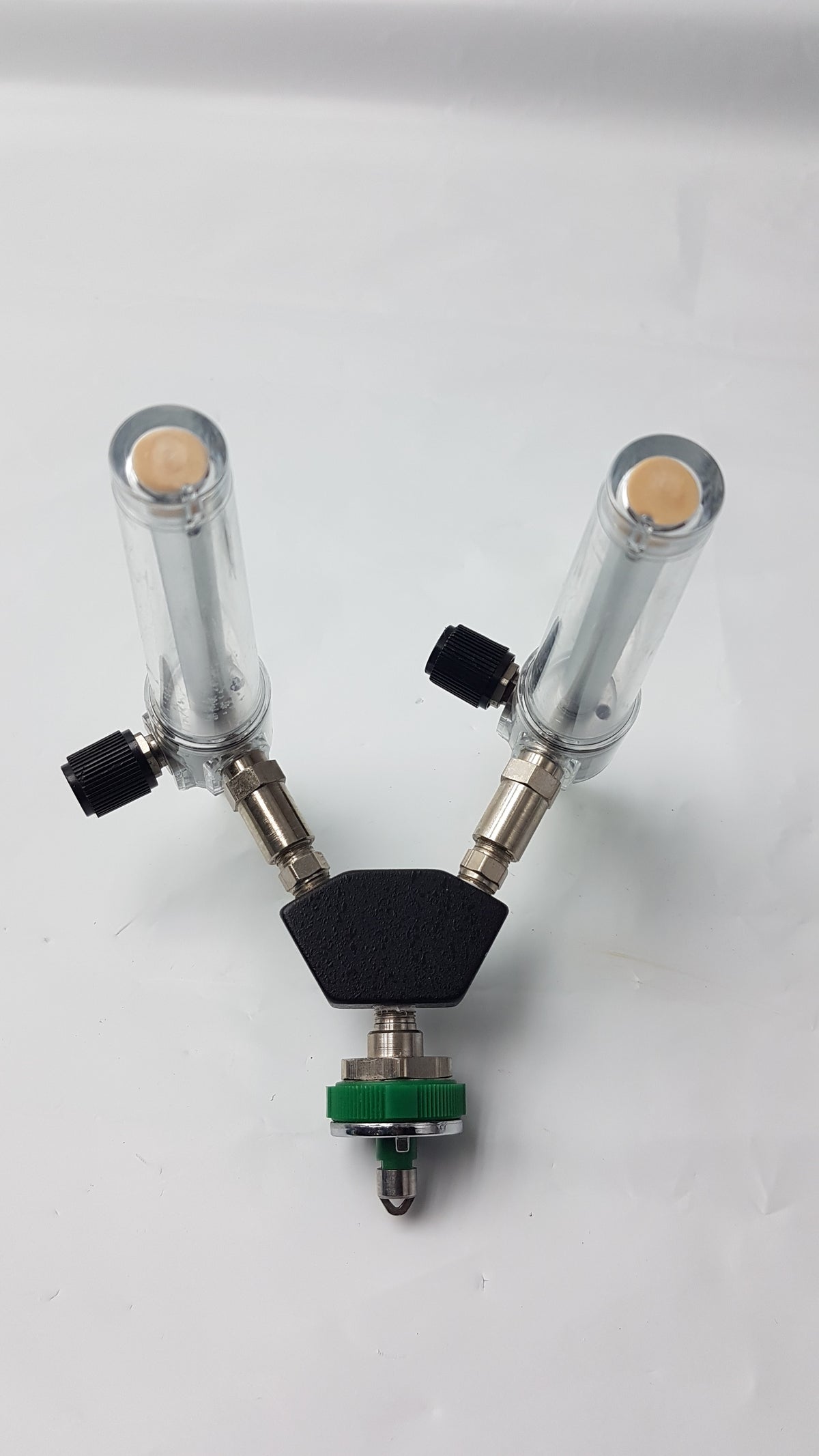 Ohmeda Medical O2 Dual Flowmeter Manifold Oxygen 0-15 L/Min Assembly