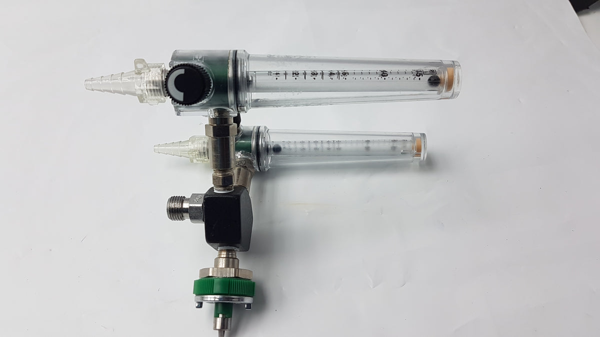 Ohmeda Medical O2 Dual Flowmeter Manifold Oxygen 0-15 L/Min Assembly