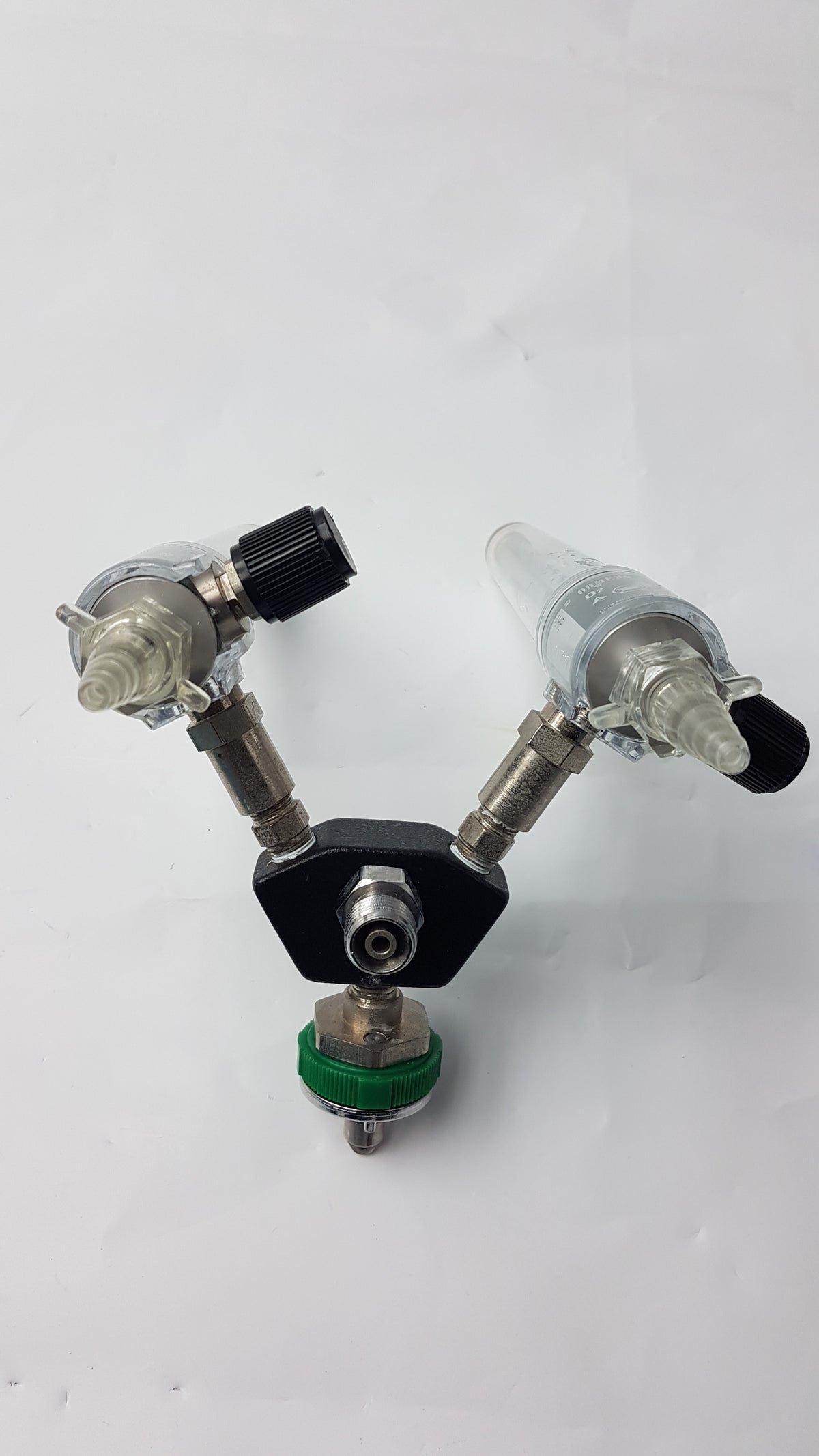 Ohmeda Medical O2 Dual Flowmeter Manifold Oxygen 0-15 L/Min Assembly