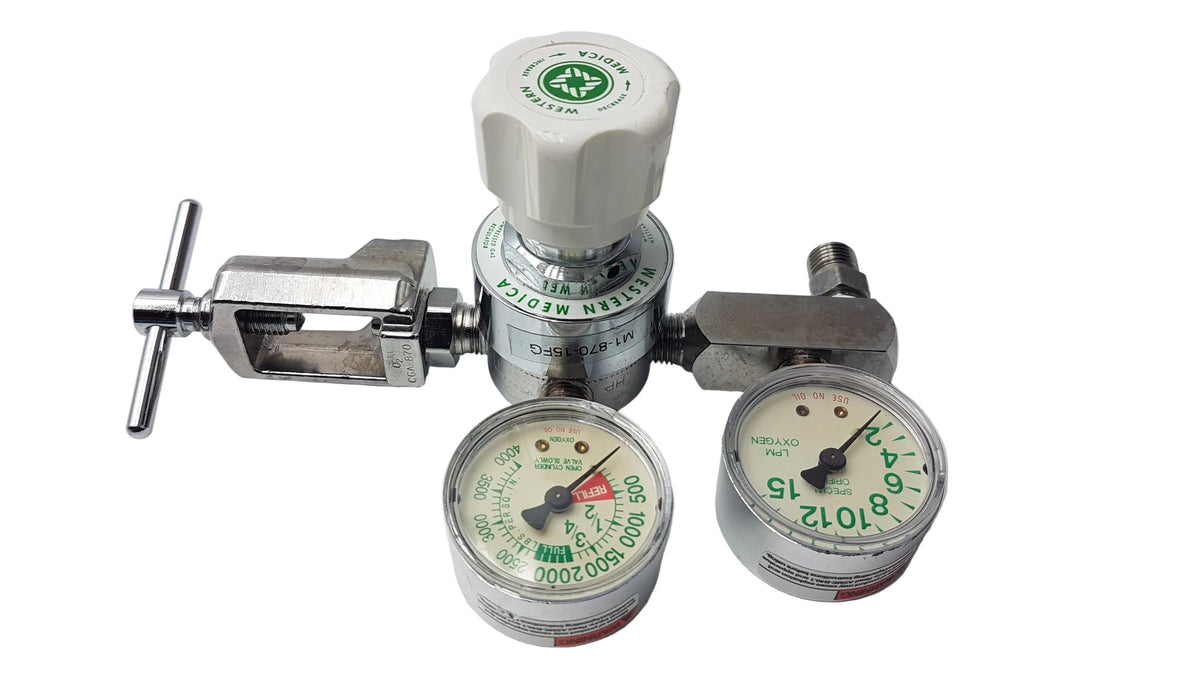 Western Medica M1-870-15FG Single Stage Medical Oxygen Regulator