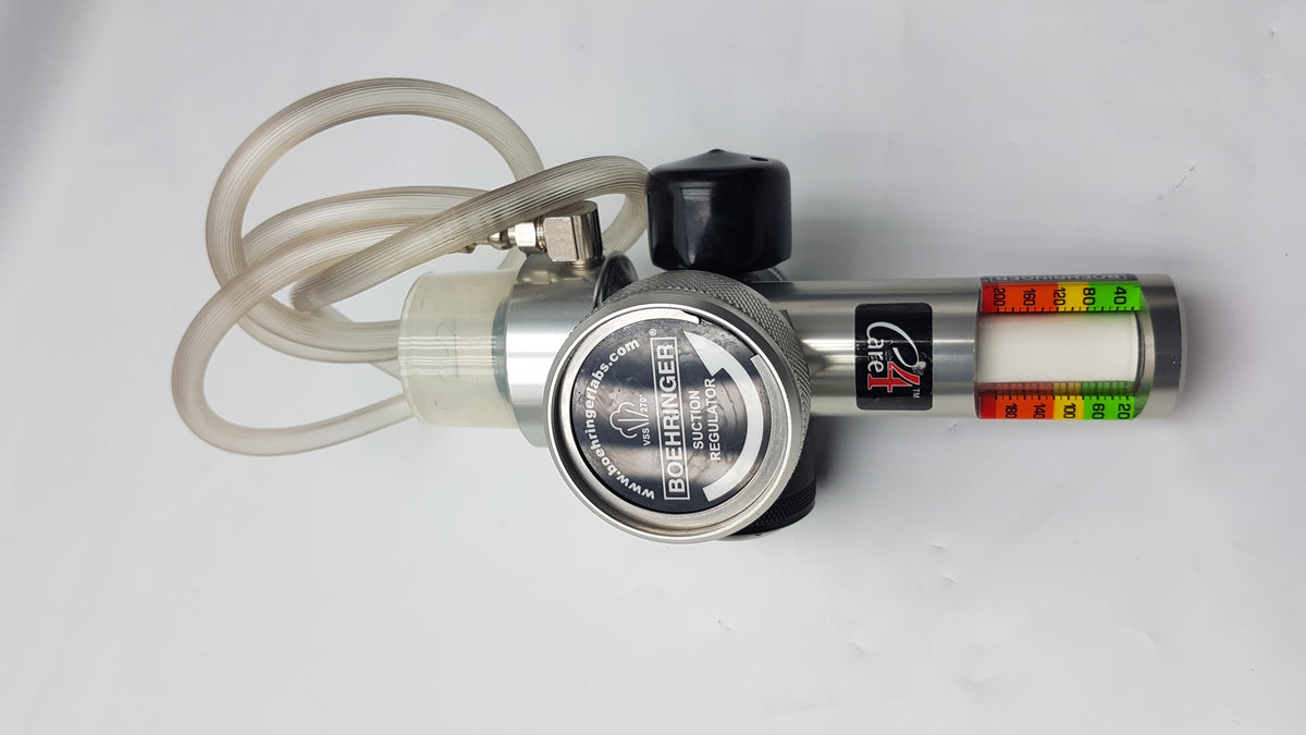 Boehringer Care 4 Intermittent Suction Regulator With Tube