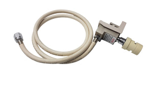 Hill-Rom Oxygen Outlet Block Assembly With Parker 5159 Electrically Conductive Cream Hose