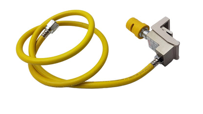 Hill-Rom Oxygen Block Assembly With Parker 5159 Conductive Yellow Hose