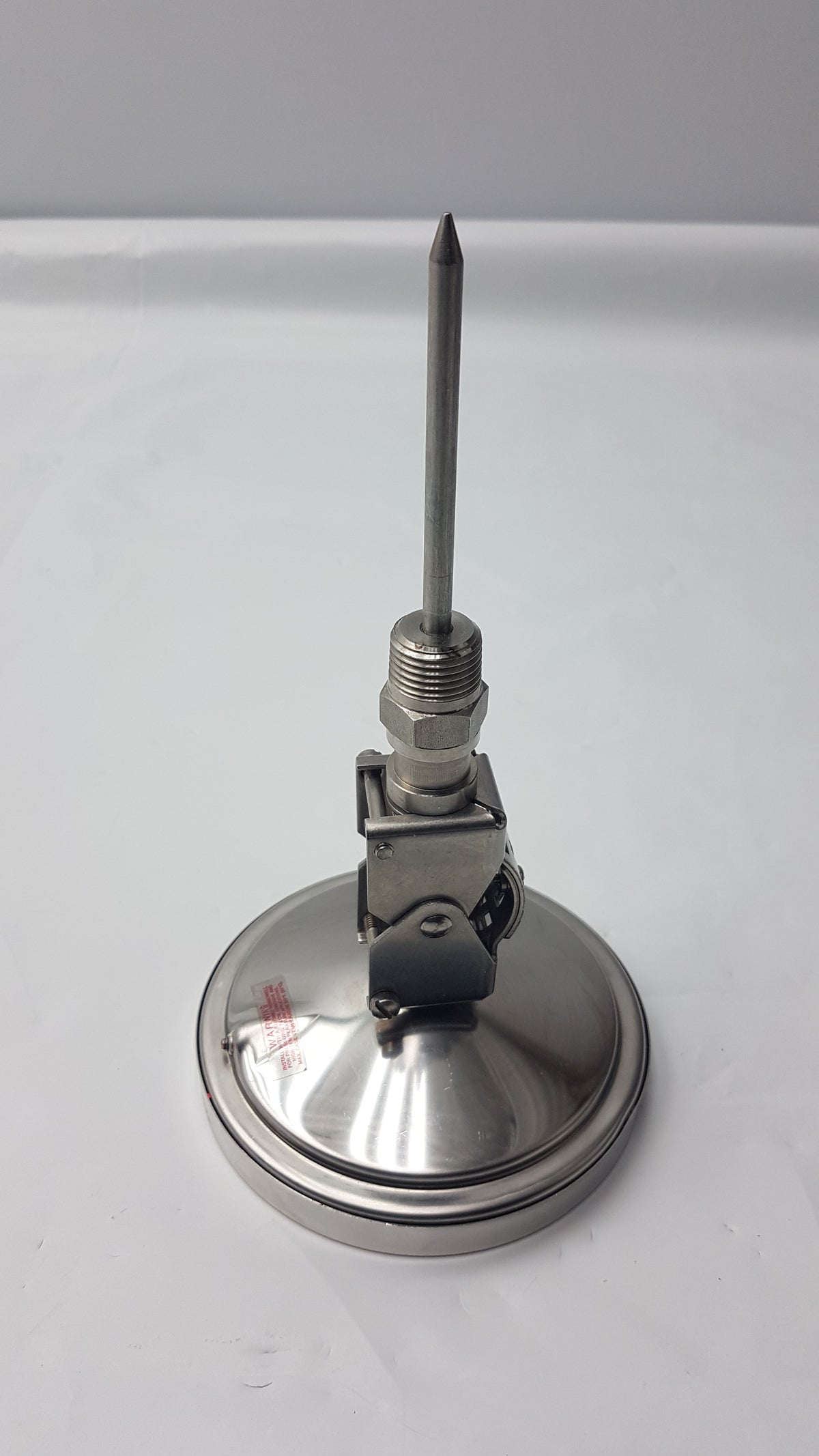 Tel-Tru Stainless Steel Analog Bimetal Thermometer 30-120°F