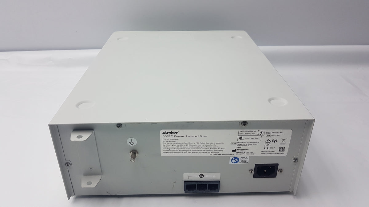 Stryker 5400-050-000 Core Powered Surgical Console Instrument Driver