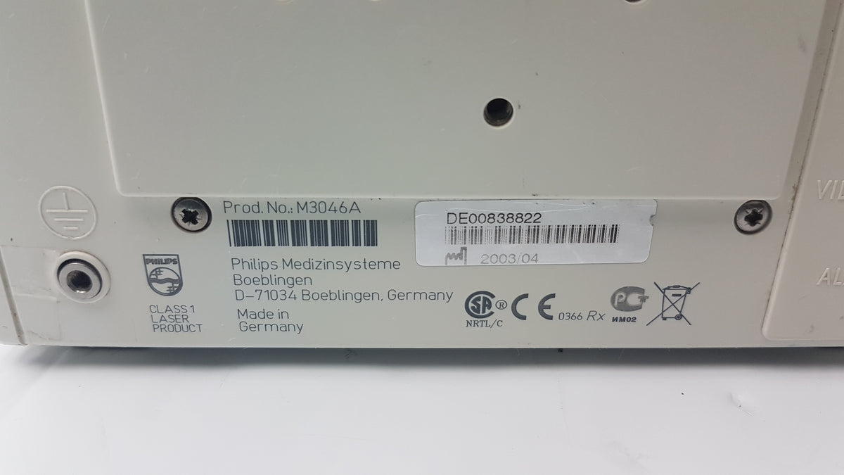 Philips M3046A M4 Portable Multi Parameter Patient Monitor