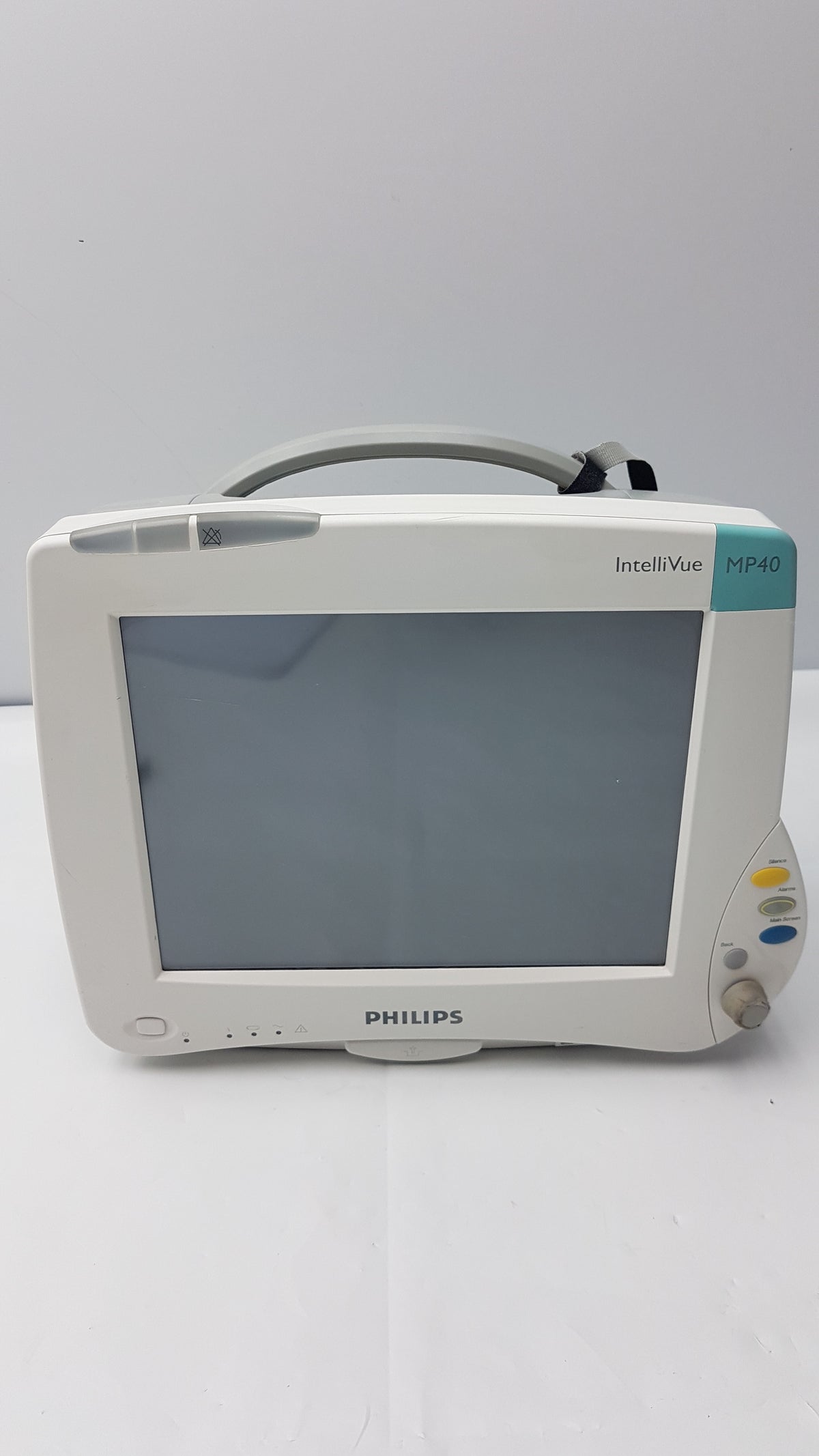 Philips IntelliVue MP40 Patient Monitor With ECG SpO2 Cables