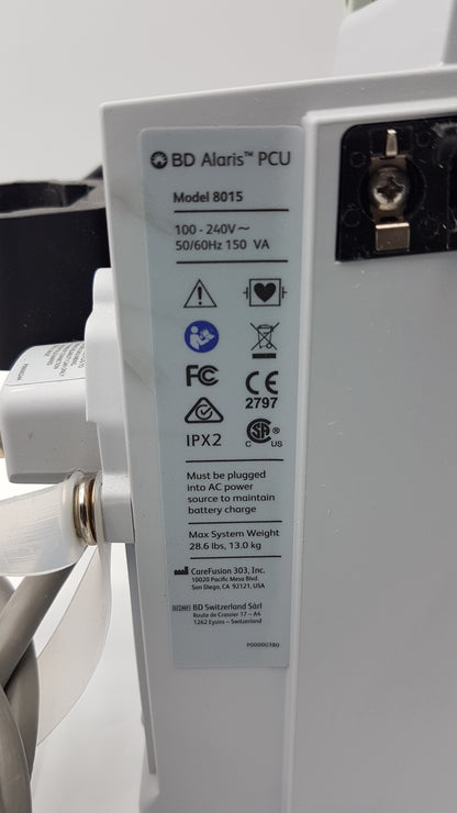 BD Alaris 8015 PCU CareFusion IV Infusion Pump