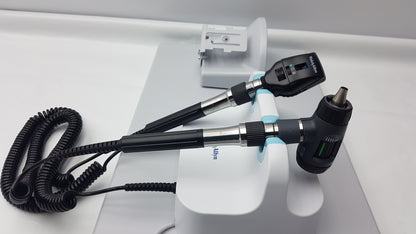 Welch Allyn Wall Transformer Otoscope Ophthalmoscope Diagnostic Set With Base