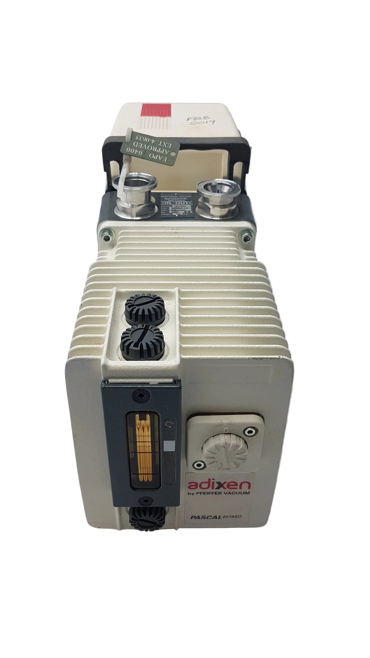 Pfeiffer Vacuum Adixen Pascal 2015SD Two Stage Rotary Vane Vacuum Pump P/N 215SDMLAM