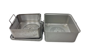 Surgical Sterilization Container Case With Basket & Retractor Post Coupler