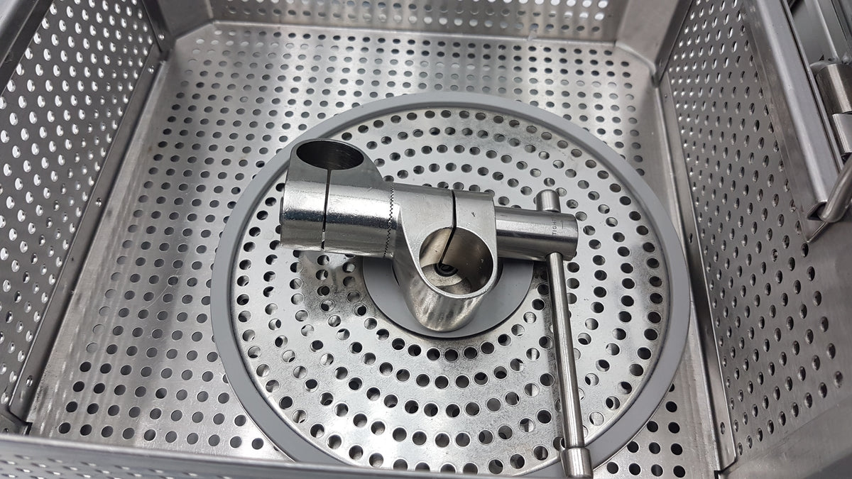 Surgical Sterilization Container Case With Basket & Retractor Post Coupler