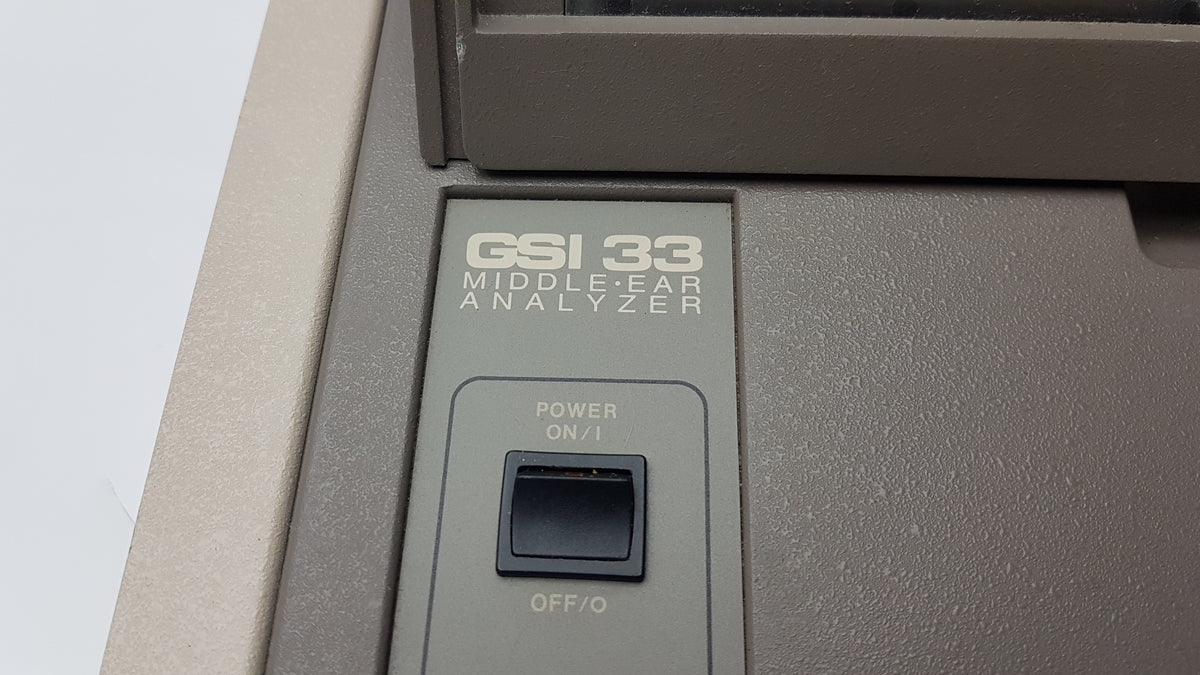 Lucas GSI 33 Middle Ear Analyzer Clinical Audiometer Hearing Tester Model - 1733