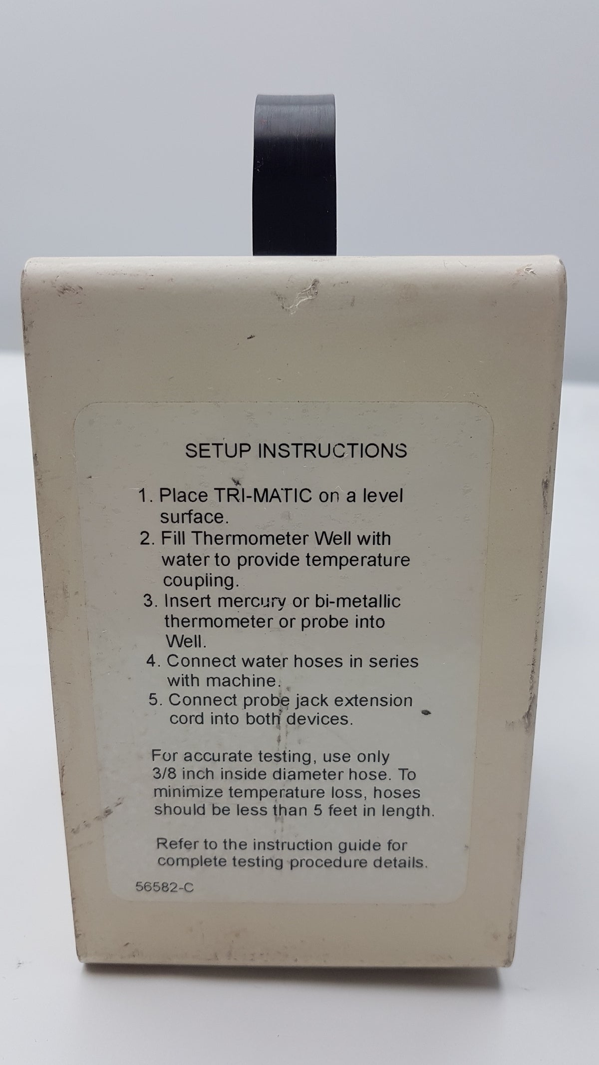 Cincinnati Sub-Zero Tri-Matic TFR Matic Tester Temperature Flow Resistance Hyper Hypothermia System 56582-C