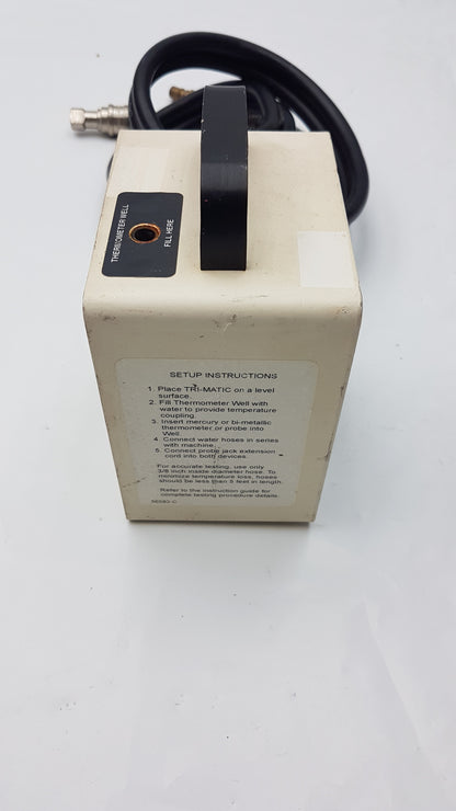 Cincinnati Sub-Zero Tri-Matic TFR Matic Tester Temperature Flow Resistance Hyper Hypothermia System 56582-C