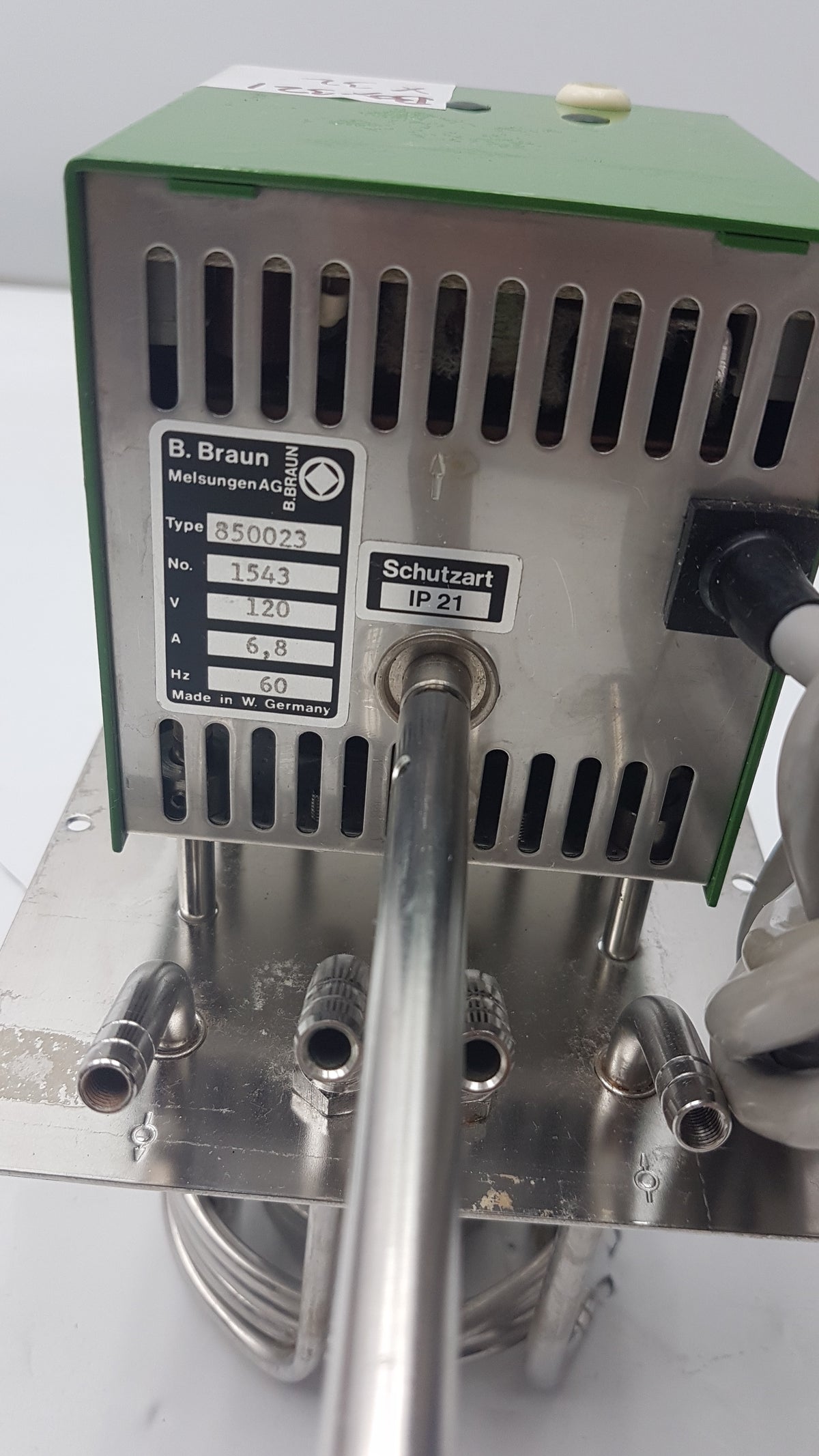 B. Braun Thermomix 1420 Immersion Thermostat Heater Circulating Pump Type 850023