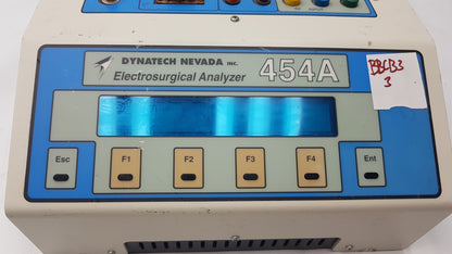 Dynatech Nevada 454A Electrosurgical Analyzer S/N 0536