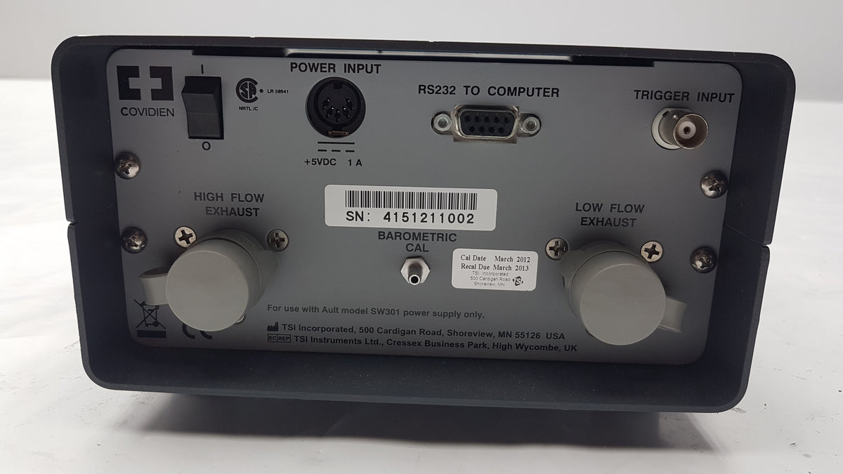 Covidien Puritan Bennett PTS 2000 Ventilator Tester Analyzer S/N 4151211002