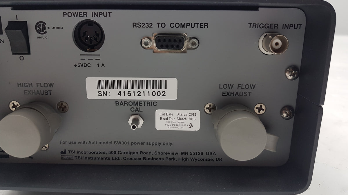 Covidien Puritan Bennett PTS 2000 Ventilator Tester Analyzer S/N 4151211002